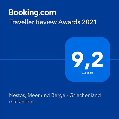 Nestos, Meer Und Berge - Griechenland Mal Anders Zarkadhia ภายนอก รูปภาพ